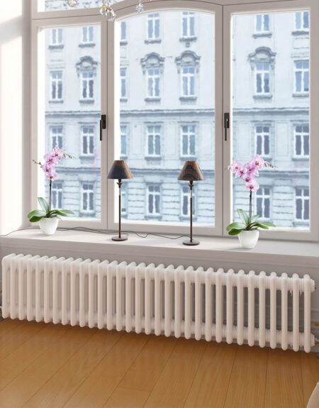 Argos Classic 3 Column radiator horizontal 300mm height