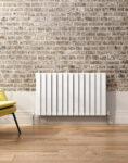 Milan Single White Design Radiator