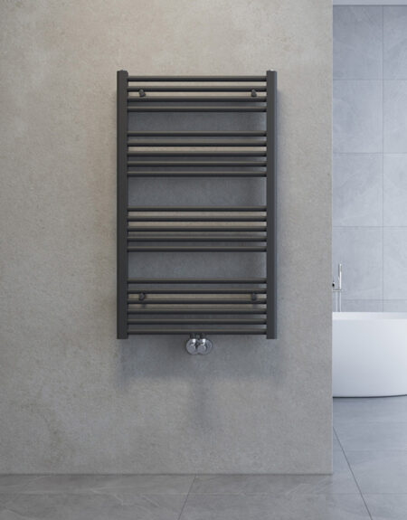 Paris Towel Radiator Anthracite 50mm Connections