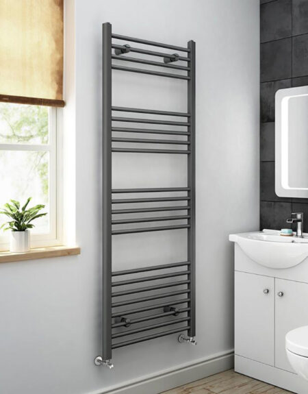 Paris Anthracite Towel radiator Warmer – 1600mm Height