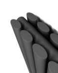 Roma_Anthracite_Horizontal_Double_Oval_Design_Radiator_600mm Height